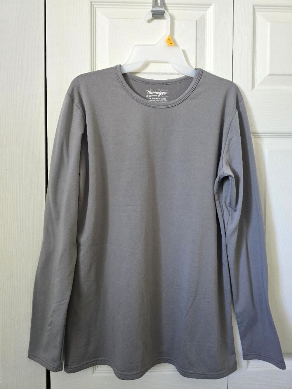THERMAJANE Woman's 2XL Long Sleeve Gray Shirt